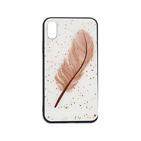 Ốp Lưng iPhone XS, iPhone X Tráng Gương Viền Dẻo BUFF TPK191111 - Trắng - Hàng Chính Hãng