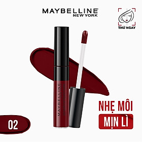 Son Kem Lì Nhẹ Môi Maybelline New York Sensational Liquid Matte Lipstick 7ml