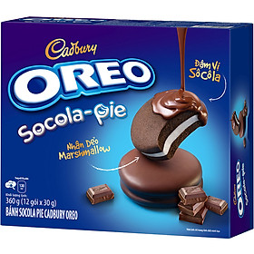 Hộp Bánh Oreo Sôcôla Pie 360g