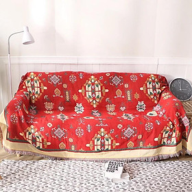 Mua Thảm Thổ Cẩm Phong Cách Bắc Âu  khăn phủ sofa nhập khẩu