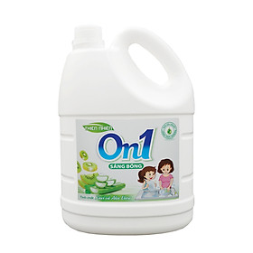 Nước rửa chén On1 thiên nhiên tinh chất Kiwi và Nha Đam