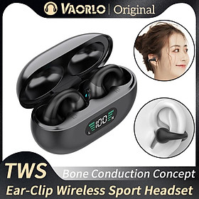 Khái niệm dẫn truyền xương TWS Tai nghe không dây Bluetooth 5.3 tai nghe Earclip Touch Control Touch Earbuds Sports Hifi Bass Tai nghe