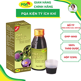 Kiện Tỳ Ích Khí PQA Hỗ Trợ Kích Thích Tiêu Hóa, Giúp Ăn Ngon Miệng Dùng Cho Trẻ Em Còi Xương Chậm Lớn Hộp 125ml
