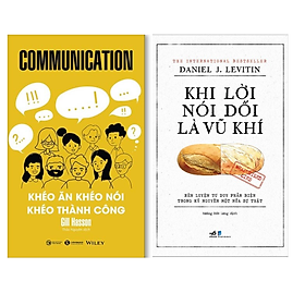 Sách Combo 2 Cuốn: Communication – Khéo Ăn Khéo Nói Khéo Thành Công th + Khi Lời Nói Dối Là Vu Khi nn