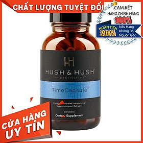 Viên Uống Chống Nắng, Mờ Thâm Nám, Chống Lão Hóa, Trắng Sáng Da Image Hush &amp; Hush Time Capsule 60viên