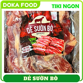 Dẻ sườn bò 1kg, thịt bò nhập khẩu Doka Food