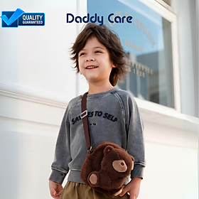 Túi đeo chéo gấu bông cho bé gái bé trai Zoyzoii B81 Kids Crosbody Bag