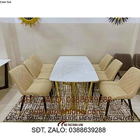 Bộ bàn ăn cao cấp 6 ghế