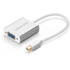 Mua Cáp chuyển đổi Mini DP sang VGA 1920x1080(60Ghz) màu Trắng Ugreen 50513MD113 Hàng chính hãng