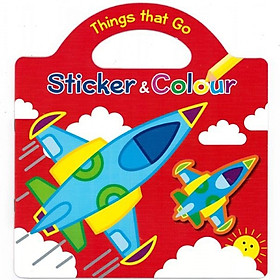 [Download Sách] Things That Go Sticker & Colour: Planes And Boat