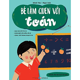 Hình ảnh Bé Làm Quen Với Toán (Dành Cho Bé Từ 5-6 Tuổi)