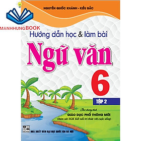 sách - Hướng dẫn học và làm bài Ngữ Văn 6/2 (KNTT-59.000)