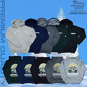 ÁO HOODIES BÉ TRAI là ÁO THUN CÓ MŨ TRẺ EM, áo nỉ có túi phía trước rất thời trang, vải 100% cotton dày và ấm vào mùa thu đông phù hợp với trẻ em cả bé trai và bé gái có cân nặng từ 30kg đến 70kg với hình in chữ OFFROAD độc đáo ở phía sau, màu XÁM ĐẬM