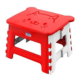 Mua Ghế xếp mèo (30x25x22) nhiều màu sắc - Nhựa Duy Tân - Màu ngẫu nhiên