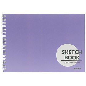 Vở Vẽ A5 Sketch Book - ESPP 130402PU - Màu Tím