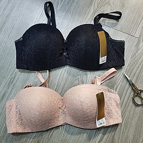 Áo Lót Ngực Bra Nâng Ngực 8324 - Chất Ren - Có Gọng - Đệm Mỏng - Họa tiết ren hoa cúc siêu xinh