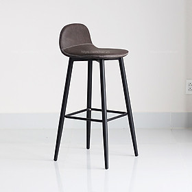 Mua Ghế Quầy Bar Grado Stool WC114 - Mặt Nệm Da PU Sáp Ngựa - Chân Sắt Sơn Tĩnh Điện Chắc Chắn