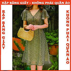 Rập giấy đầm cánh tiên mã 1289 (BẢN VẼ)