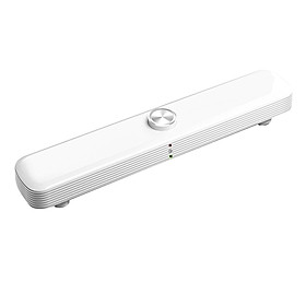 SADA V101 Speaker Bar Computer Speakers 3.5mm Wired Computer Sound Bar Rich Bass USB Powered Soundbar Speaker for PC TV