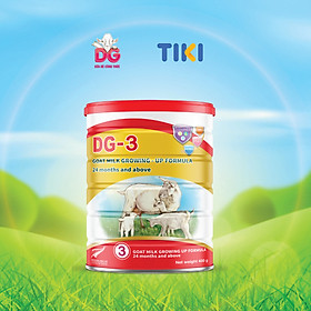 Sữa dê DG-3, sữa bột công thức cho bé (lon nhỏ 400gram) [ko quà]