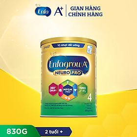 Sữa bột enfagrow a+ neuropro 4 với 2’-fl hmo cho trẻ từ 2 – 6 tuổi – 830g