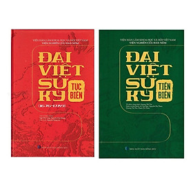 (Bộ 2 cuốn) Đại Việt Sử Ký Tục Biên (1676 - 1789) & Đại Việt Sử Ký Tiền Biên - (bìa cứng)