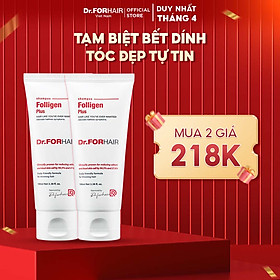 Dầu gội đầu ngăn rụng tóc kích thích mọc tóc Dr.FORHAIR Folligen Plus Shampoo 100ml