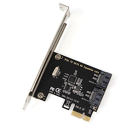 Card Mở Rộng 2 Cổng PCI-e PCI Sang SATA3.0 SATA III Cho Mac os Linux Window 7/8/10