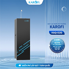 Mua Máy lọc nước RO Karofi KAQ-D20 - Lõi RO Mỹ 50 GPD - Lõi lọc Smax Pro V - Giao lắp miễn phí toàn quốc - Hàng Chính Hãng