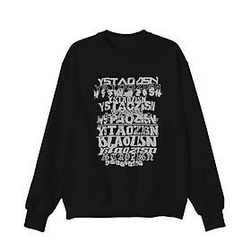 Áo dài tay IZIZ NỈ BÔNG Unisex Phong Boutique Basic Sweater Ulzzang cặp đôi nam nữ form rộng oversize Hàn Quốc
