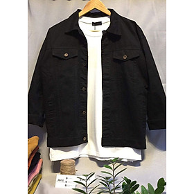Áo khoác kaki jean Nam UNISEX - 6 màu căn bản