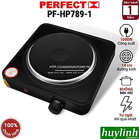 Mua Bếp điện đơn Perfect HP789-1 - Công suất 1000W - Đường kính mâm 14cm - Không kén nồi - Hàng chính hãng