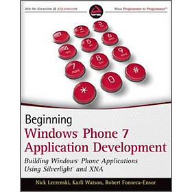 Nơi bán Beginning Windows Phone 7 Application Development - Giá Từ -1đ