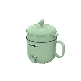 Ca lẩu điện hấp mini 1.5L SUNHOUSE SHD4515G - Hàng chính hãng