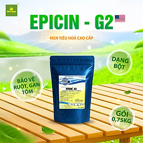 Men tiêu hóa cao cấp EPICIN-G2 0,75kg – Bảo vệ đường ruột, tăng trưởng tôm cá