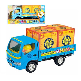Đồ chơi xe chở hàng Pororo Friction Truck PRM216355