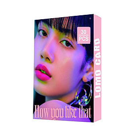 Lomo card Blackpink Lisa How you like that