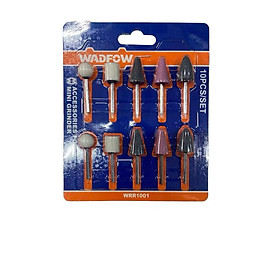 BỘ 10 PHỤ KIỆN CHO MÁY MÀI KHUÔN MẪU 3MM WRR1001 WADFOW - HÀNG CHÍNH HÃNG