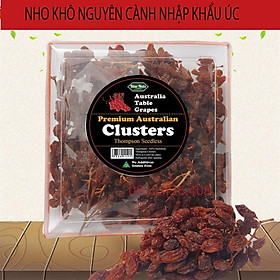 Nho khô Nguyên cành ÚC hộp 250gram- Nho khô không hạt