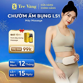 Quà tặng phụ nữ- Đai massage, chườm nóng giảm đau bụng kinh dòng cao cấp