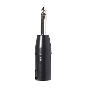 3 Pin XLR Male To 6.35mm Male Mono Jack Lead Adapter Microphone