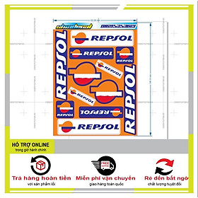 LOGO STICKER REPSOL 09 - BI DECAL