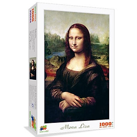 Hình ảnh Bộ Xếp Hình Puzzle Minh Châu 1000-039 - Mona Lisa (1000 Mảnh Ghép)