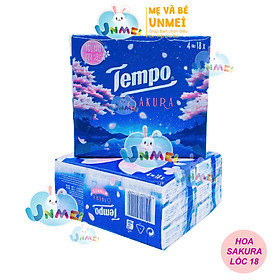 Khăn Giấy Bỏ Túi Cao Cấp Tempo Petit Hương Sakura- 4 Lớp Bền Dai, Được Kiểm Nghiệm Da Liễu -Thương Hiệu Đức