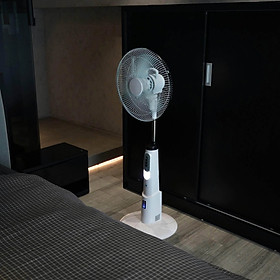 Quạt Tích Điện Dáng Đứng Cao Cấp U ULTTY ELNI 16 Hàng chính hãng