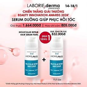 Serum dưỡng giúp phục hồi tóc LABORIE derma Molecular Repair Hair Serum 90ml