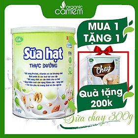 SỮA HẠT THỰC DƯỠNG SOYNA - SỮA SOYNA TỪ 10 LOẠI HẠT - BỔ SUNG CANXI - PROTEIN CHO NGƯỜI ĂN CHAY, NGƯỜI BỊ TÁI THÁO ĐƯỜNG, CHO MẸ BẦU, CHO TRẺ NHỎ TỪ 3 TUỔI. SỮA CANXI THỰC VẬT DỄ TIÊU HÓA, DỄ HẤP THỤ