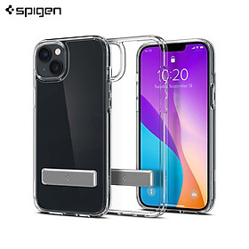 Ốp Lưng dành cho iPhone 14/14 Plus/14 Pro/14 Pro Max SPIGEN Ultra Hybrid S Crystal Clear - Hàng Chính Hãng