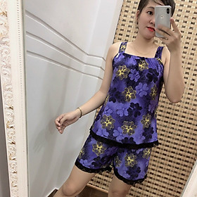 Đồ Bộ Quần Ngắn Phối Ren