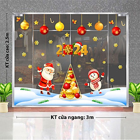 Mua Decal trang trí NOEL 2024 combo số 94
